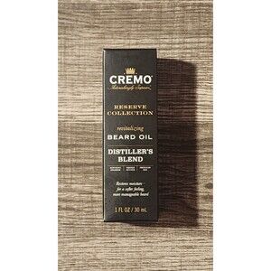 Cremo's Reserve Collection Distiller's Blend Beard Oil 1fl oz